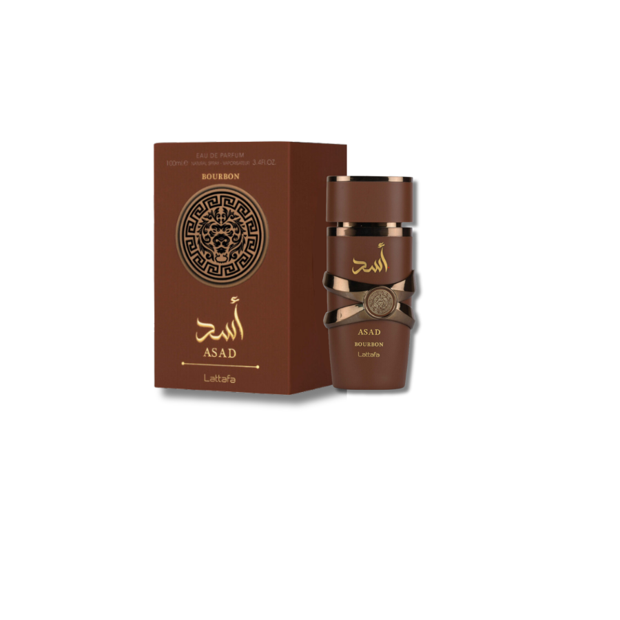Laatafa Asad Bourbon Eau De PArfum 3.4FL.OZ For Men