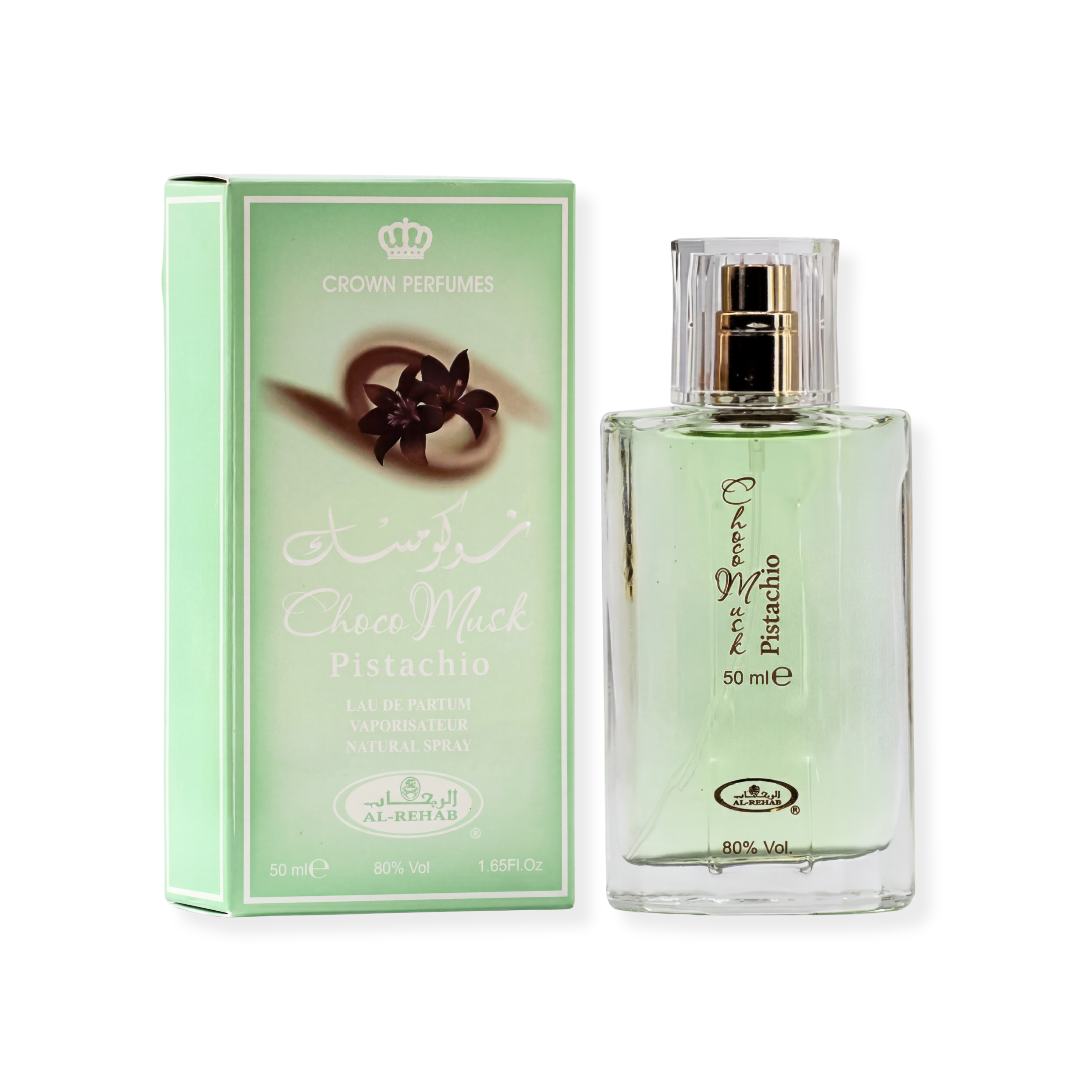 Al Rehab Pistachio Choco Musk Eau De Parfum 1.65FL.OZ For Unisex