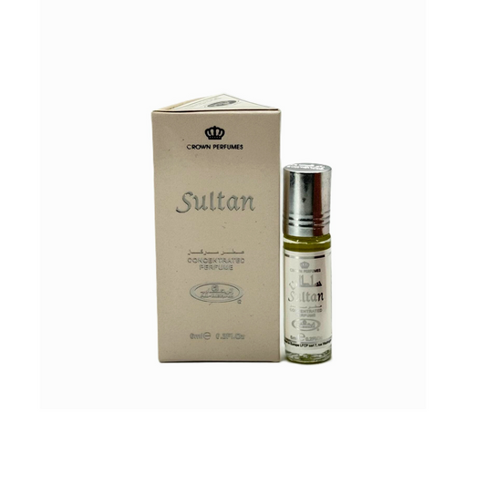 Al Rehab Sultan Roll On Perfume 6Pcs x 0.2FL.OZ Unisex