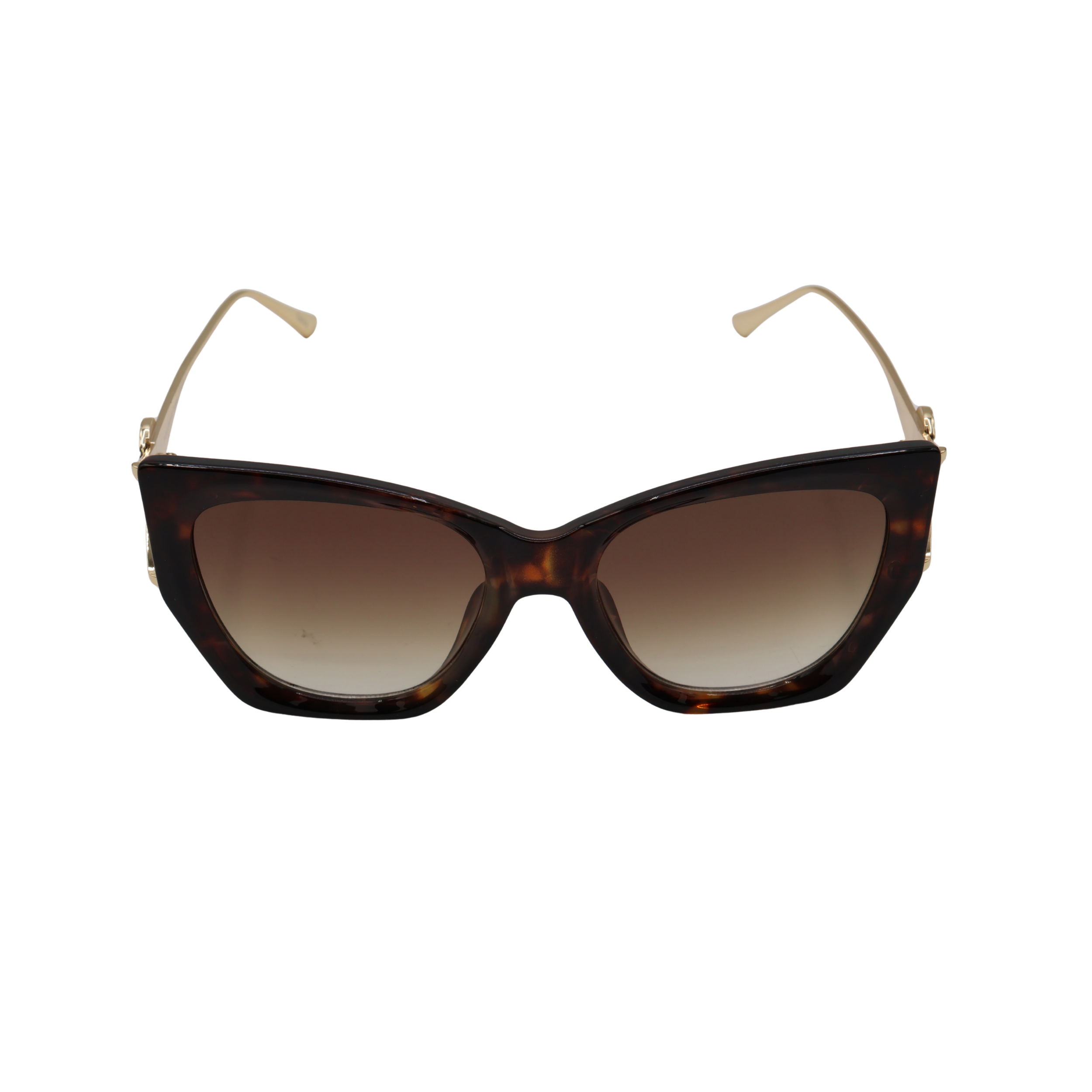 GAFAS DE SOL CON MONTURA DE OJOS DE GATO EN COLOR CAREY MARRÓN SUN135 F3007