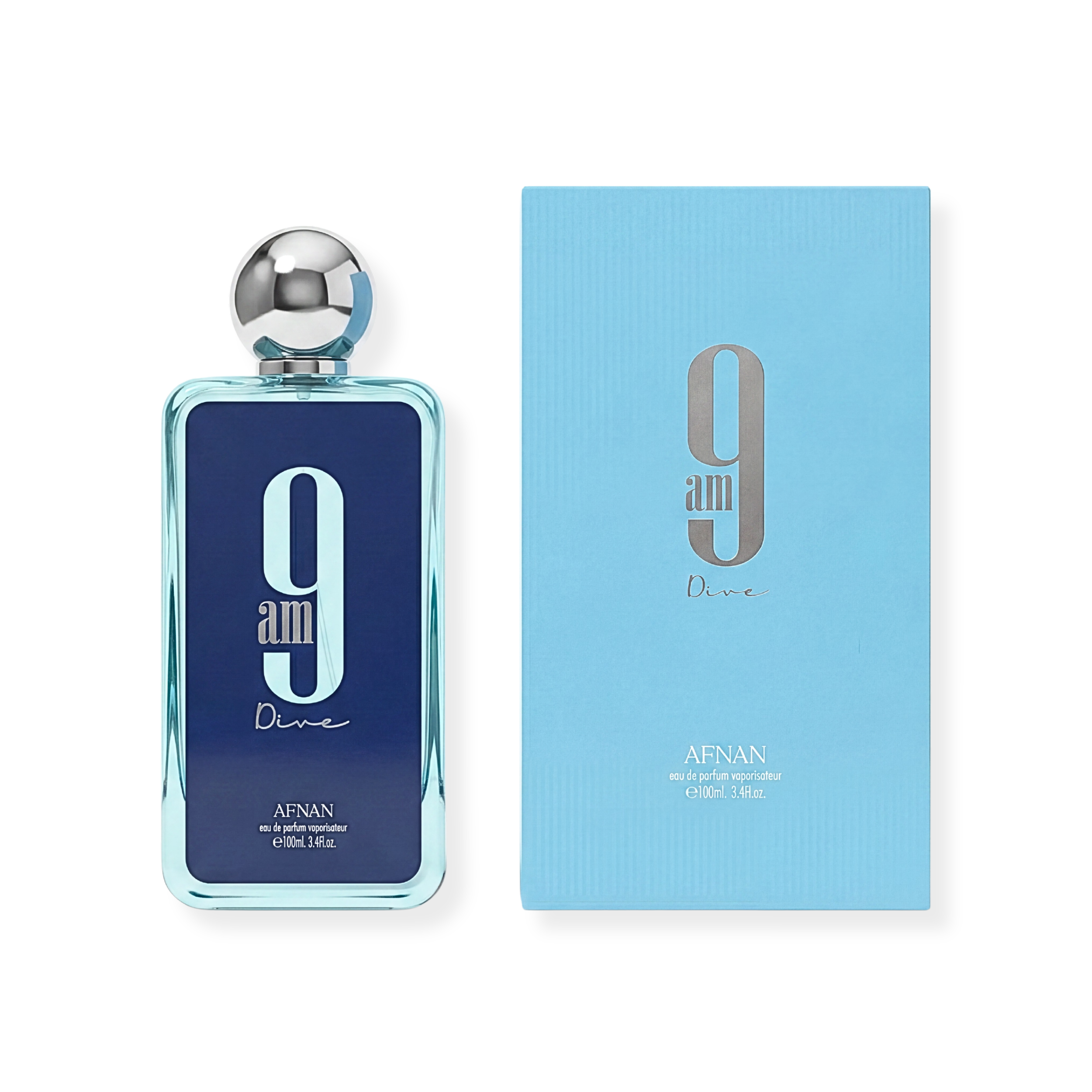 Afnan 9 AM Dive Eau De Parfum Spray 3.4FL.OZ For Unisex