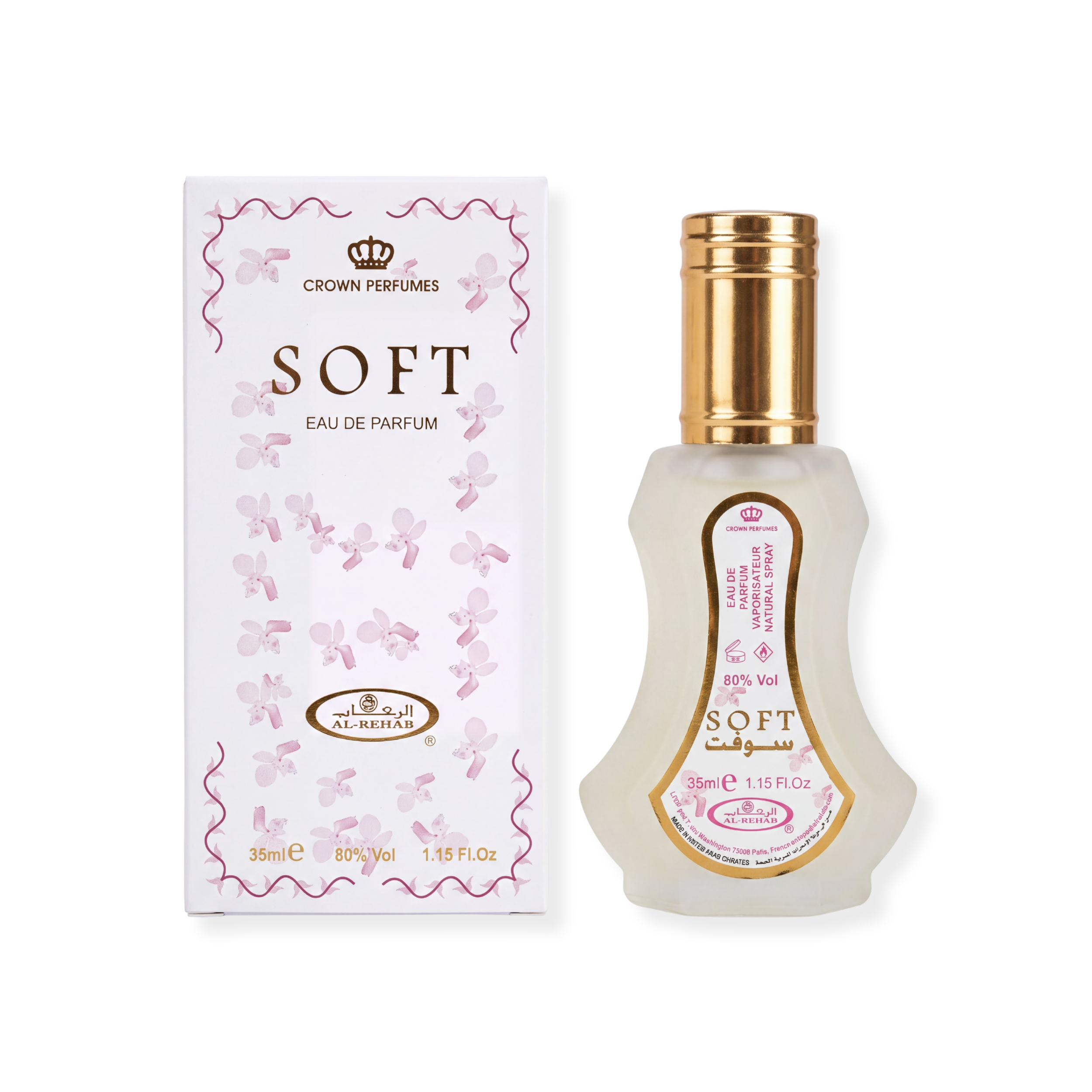 Al Rehab Soft Perfume 1.15FL.OZ For Unisex