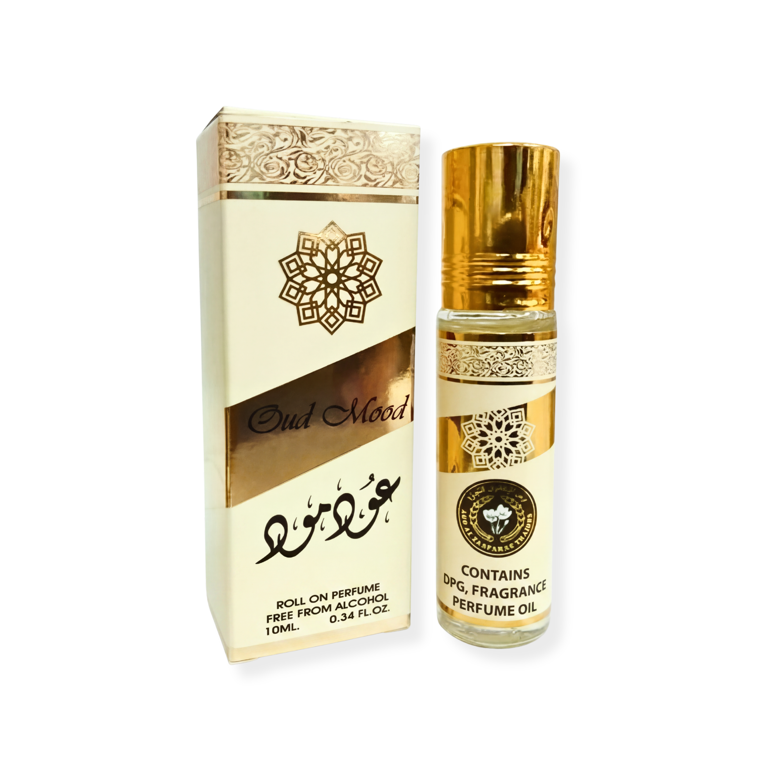 Ard Al Zaafran Oud Mood Roll On Perfume 0.34FL.OZ For Unisex