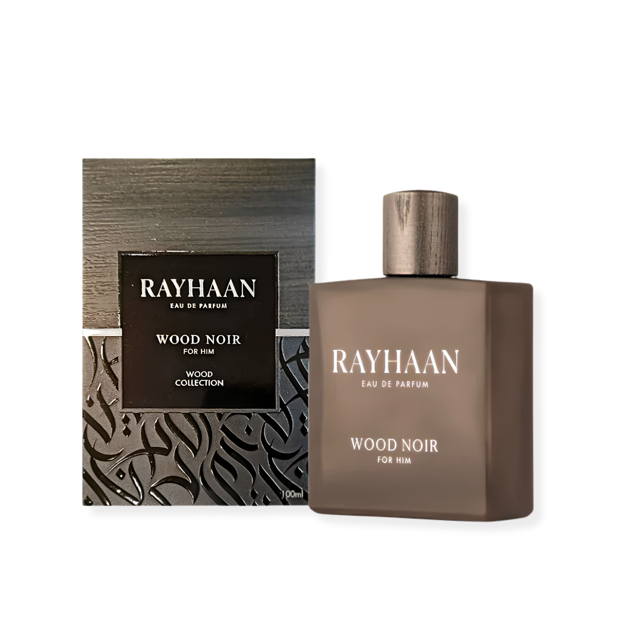 Rayhaan Wood Noir Eau De Parfum 3.4FL.OZ | 100ML
