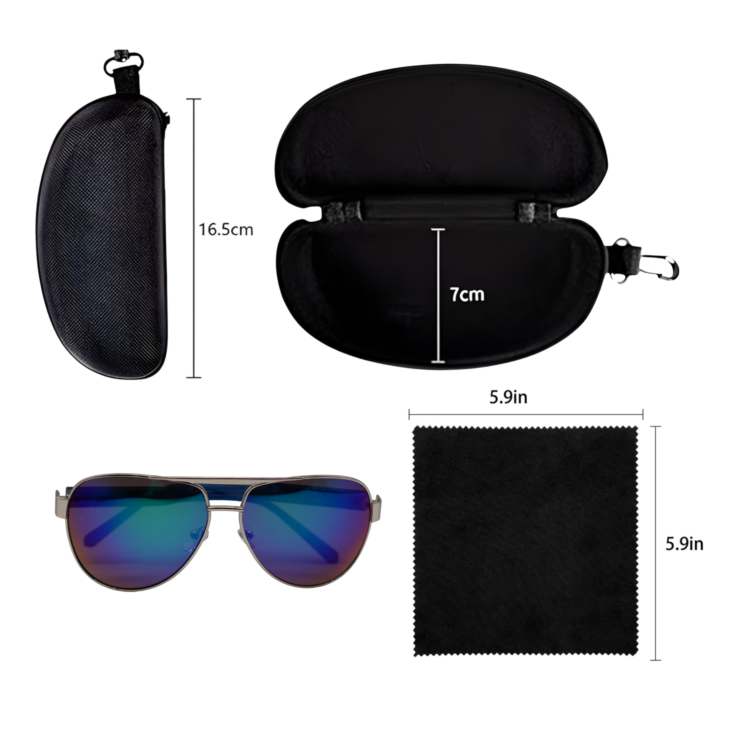 GAFAS DE SOL AZUL AVIADOR SUN151 J3167