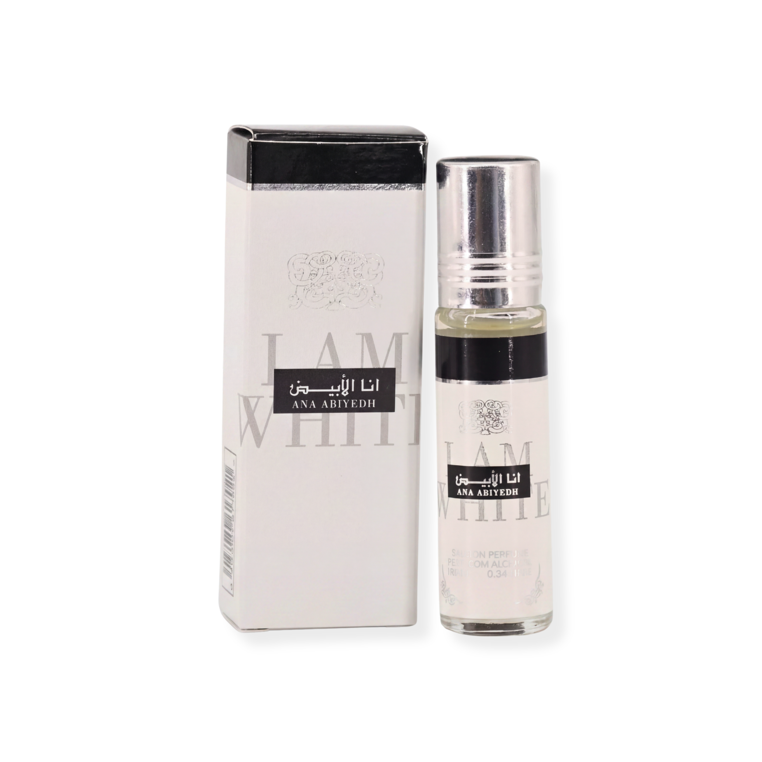 Ard Al Zaafran Ana Abiyedh Roll On Perfume 0.34FL.OZ Unisex