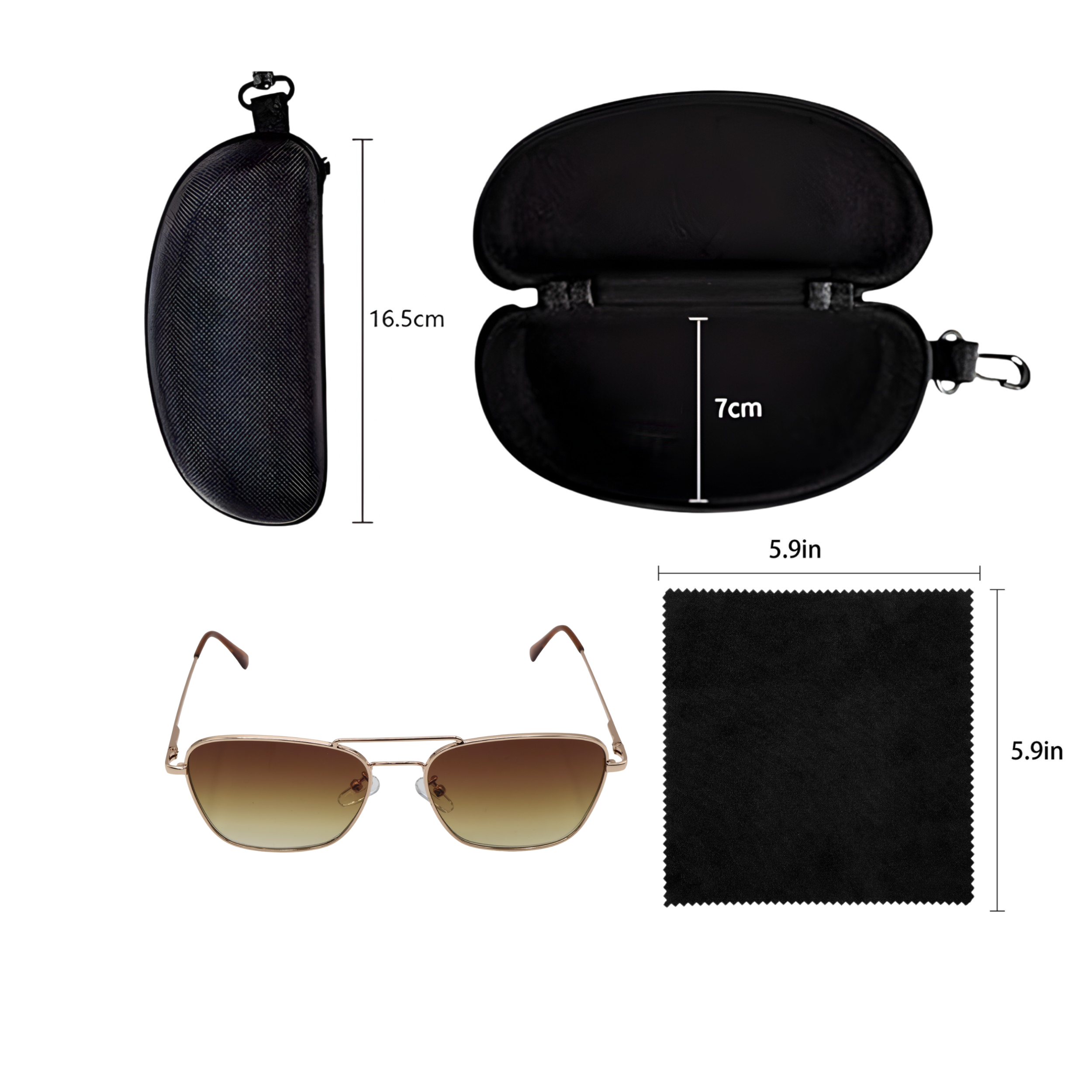 GAFAS DE SOL AVIADOR GRANATE CLARO SUN124 J3046