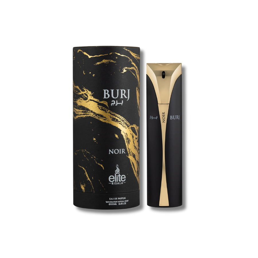 Risala Elite Burj Noir Eau De Parfum 3.4FL.OZ For Men