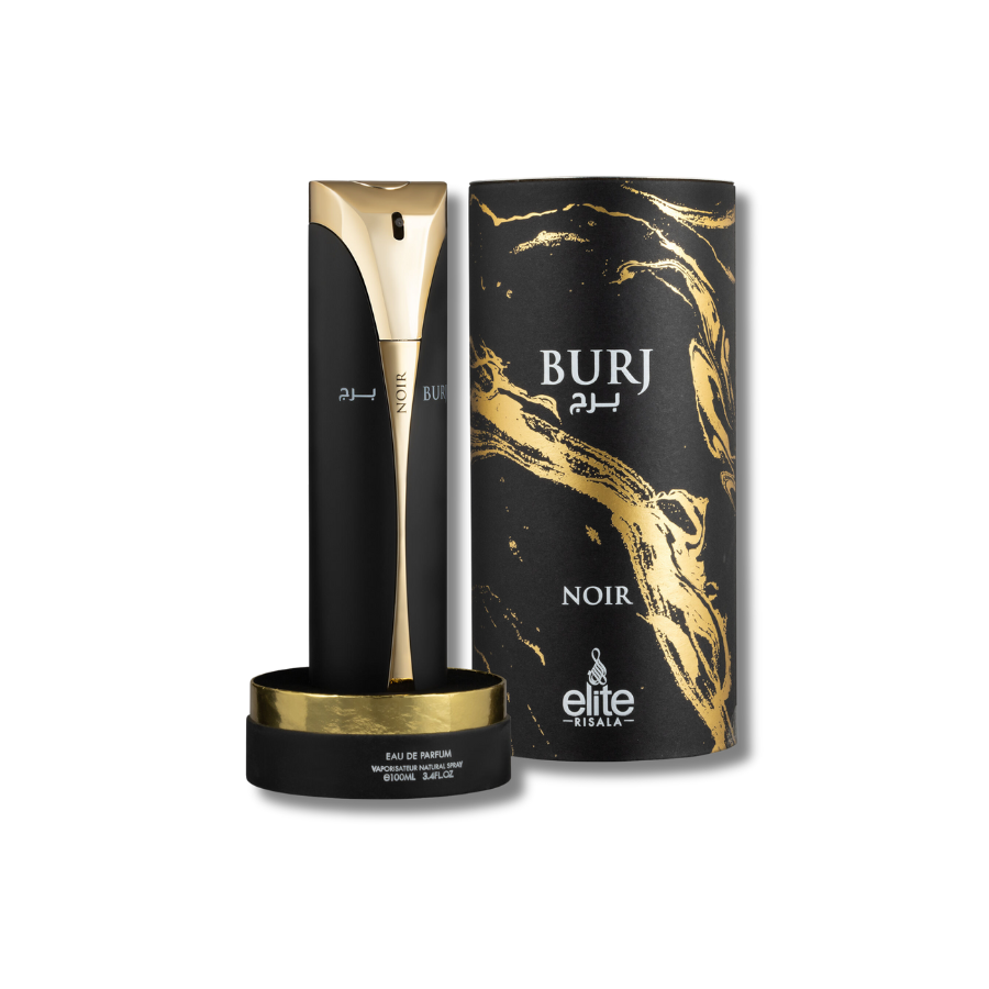 Risala Elite Burj Noir Eau De Parfum 3.4FL.OZ For Men
