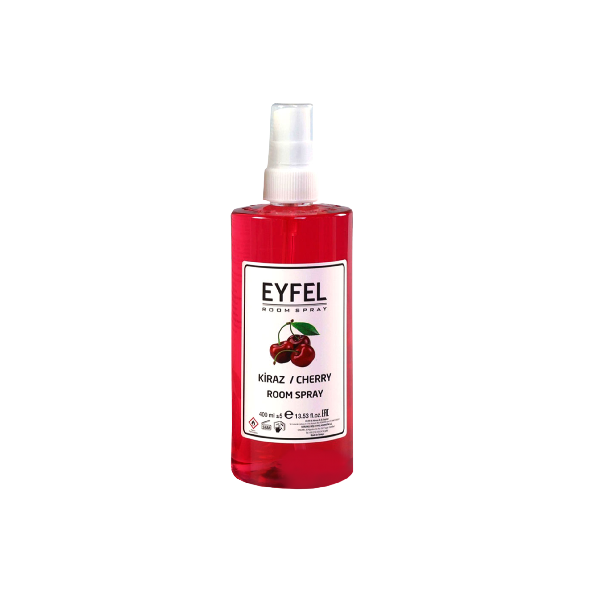 Ambientador en aerosol EYFEL con aroma a cereza (KİRAZ), 400 ml