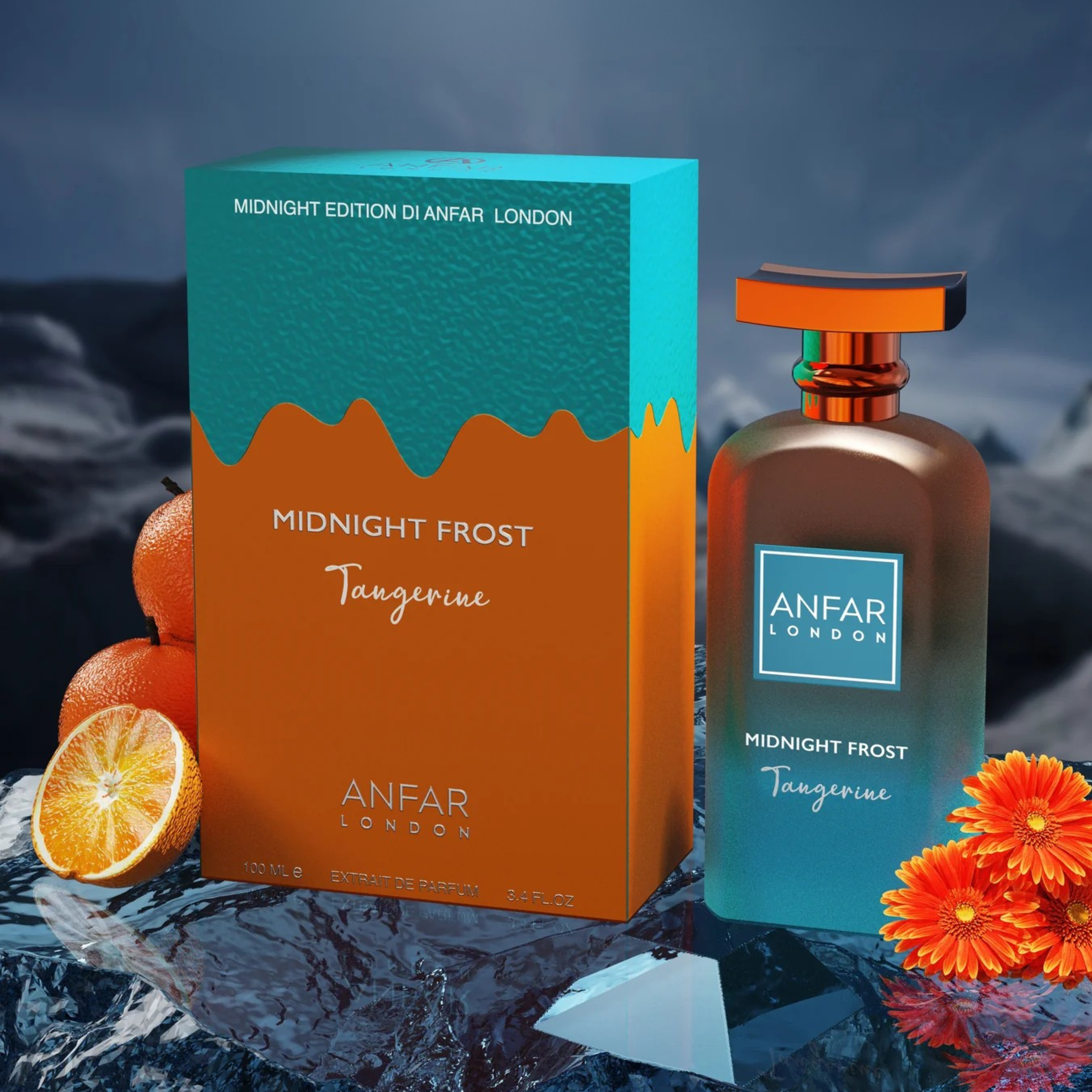 Anfar Tangerine Midnight Frost Eau De Parfum 3.4fl.oz | 100ml