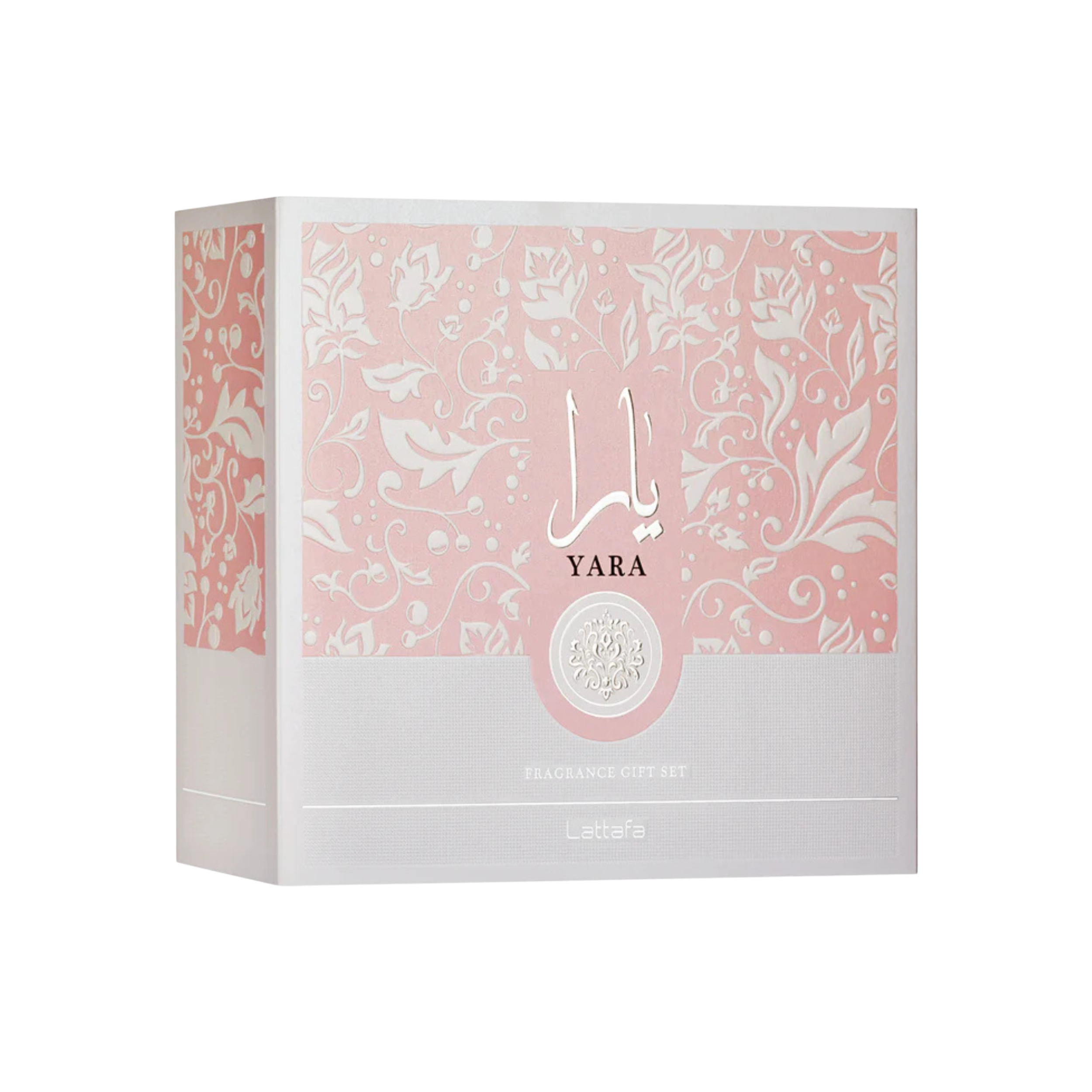 LATTAFA YARA 3PC GIFT SET(EDP 3.4FL.OZ | 100ML, EDP 0.4FL.OZ | 12ML, HAIR MIST 1.6FL.OZ | 50ML)