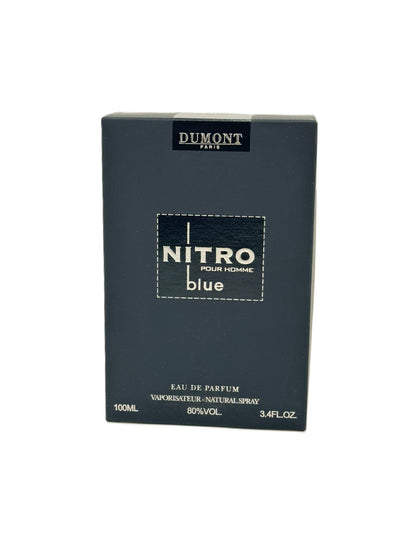 Dumont Nitro Blue Men EDP Spray 3.4FL.OZ