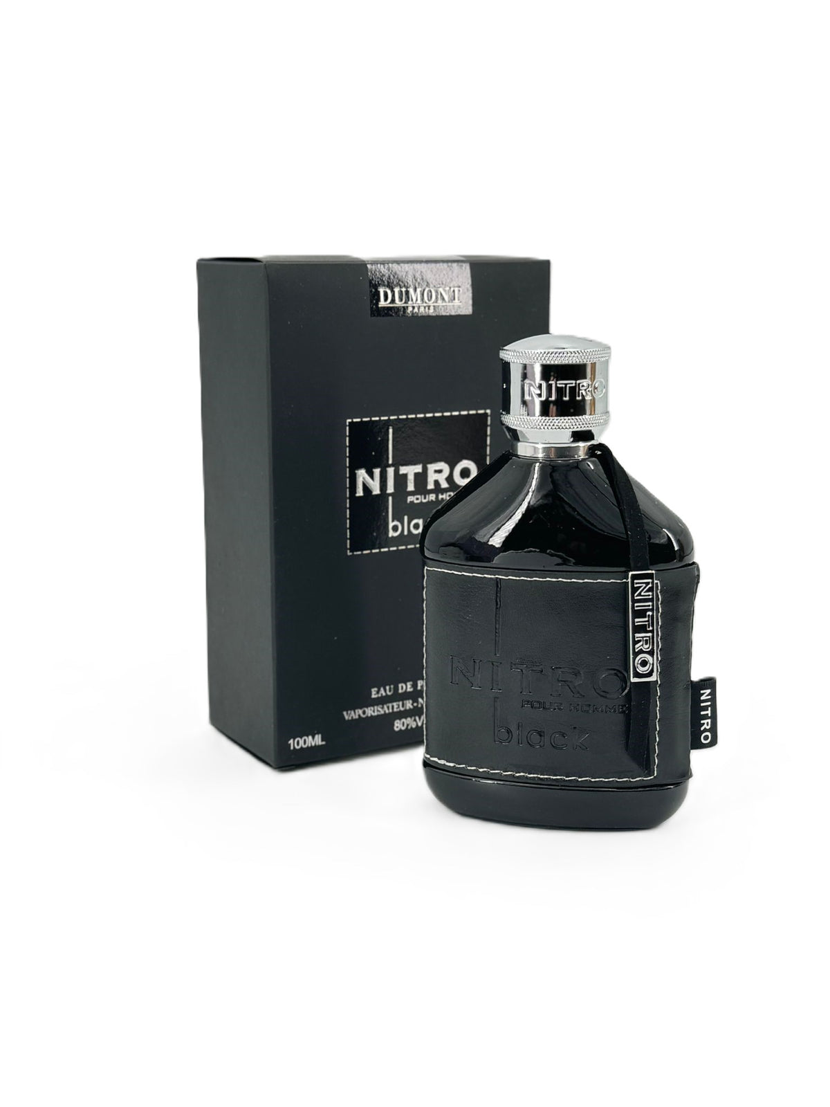 DUMONT Nitro Black Eau De Parfum Spray 3.4 FL.OZ