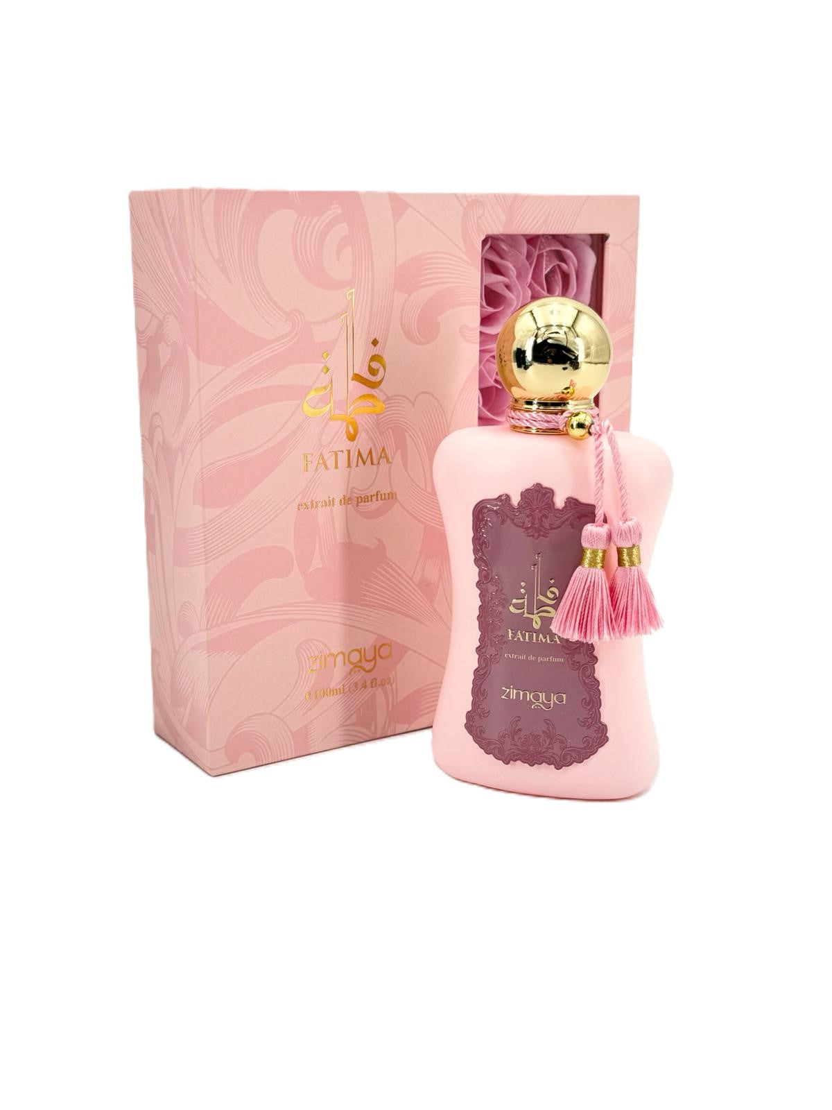 AFNAN Zimaya Precious Collection Fatima Pink Eau De Parfum Spray 3.4FL.OZ