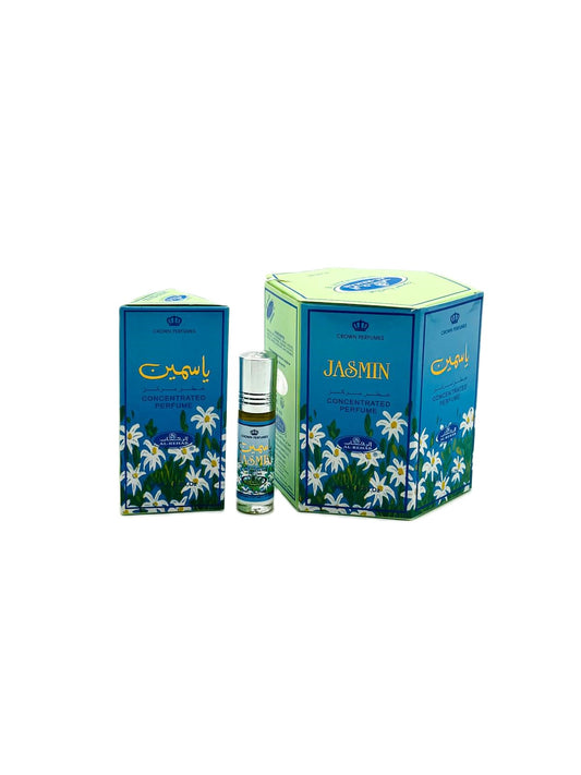 Al Rehab Jasmin Roll On Parfum 0.2FL .OZ X 6Pcs Unisex