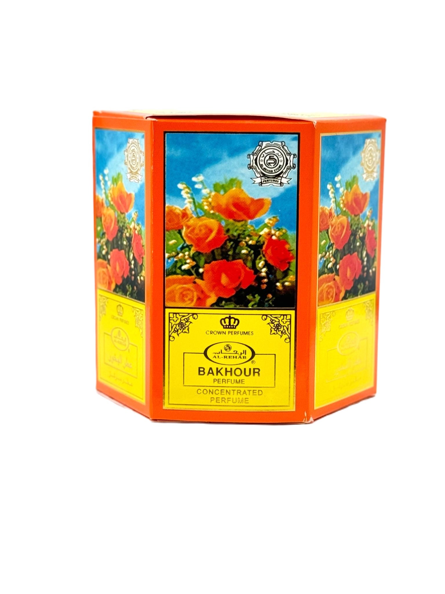 Al Rehab Bakhour Oil Roll On Perfume 6Pcs x 0.2FL.OZ Unisex
