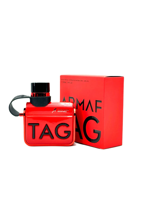 Armaf Tag Uomo Rosso Eau De Parfum Spray 3.4FL.OZ For Men