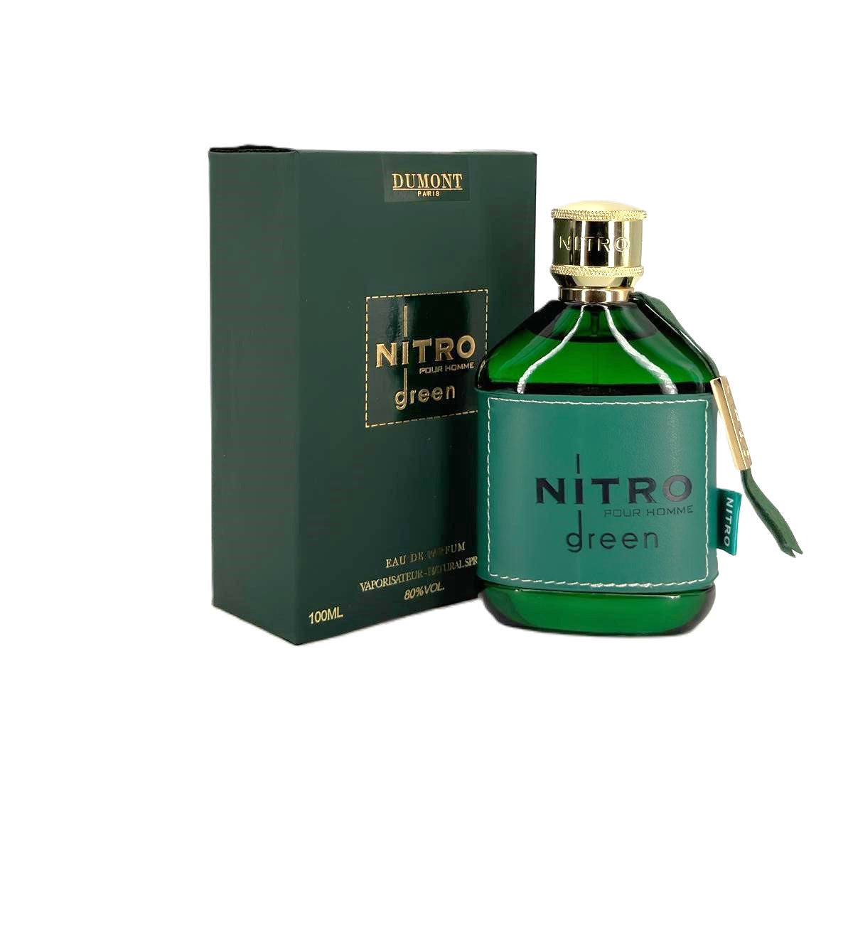 Dumont Paris Nitro Green Eau De Parfum 3.4FL.OZ For Men