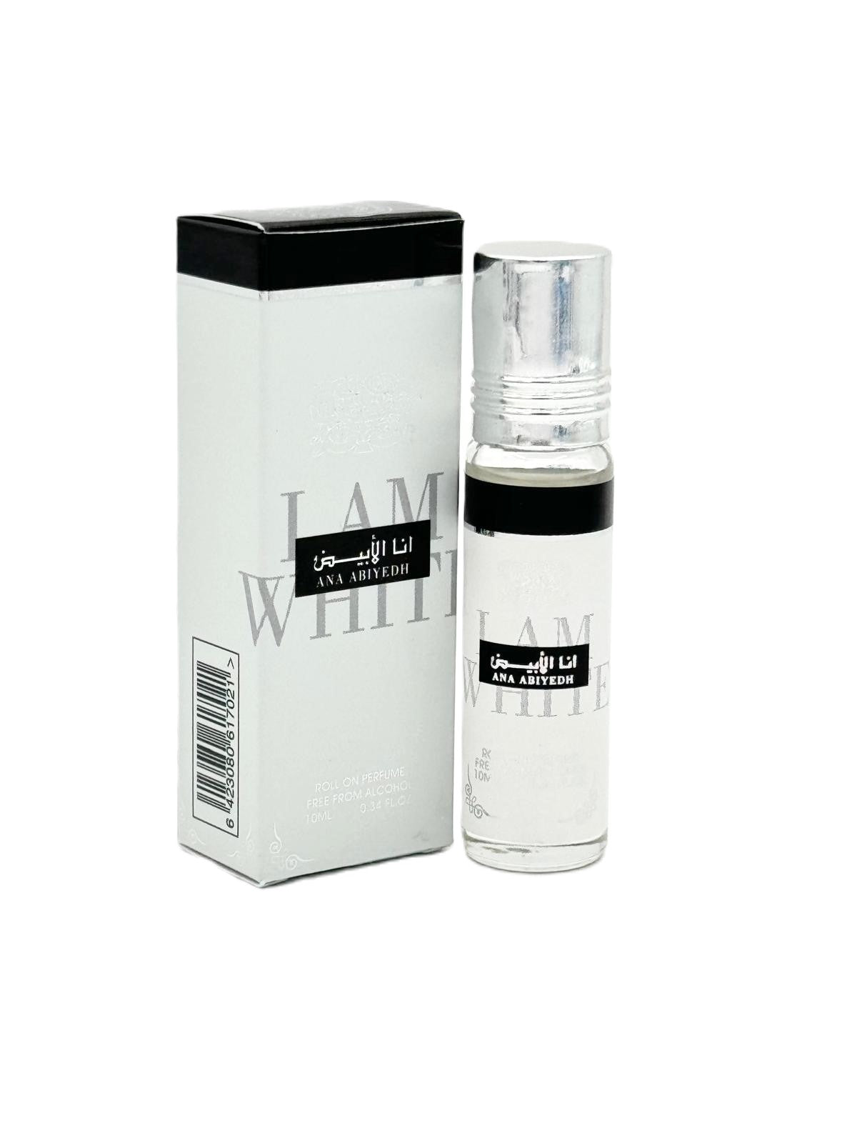 Perfume en roll-on Ard Al Zaafran Ana Abiyedh, unisex, 0.34 fl. oz