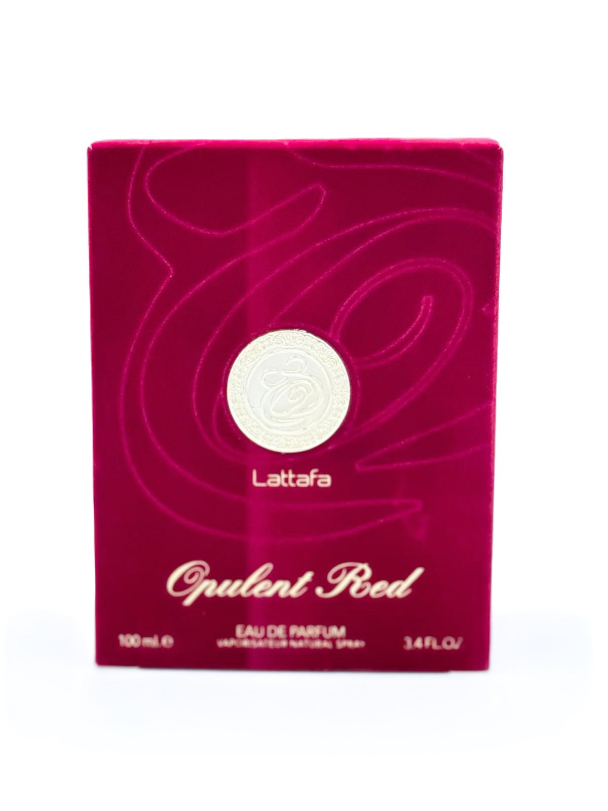 LATTAFA OPULENT RED EAU DE PARFUM SPRAY 3.4FL.OZ