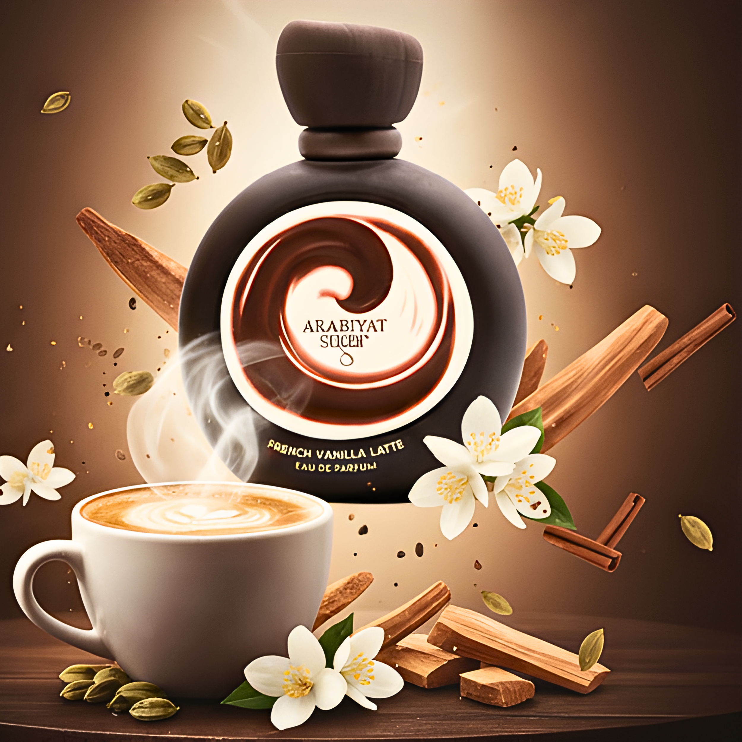 Arabiyat Sugar French Vanilla Latte Eau De Parfum 3.4FL.OZ