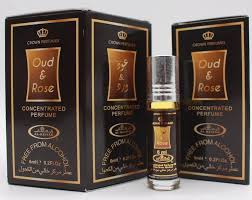 AL REHAB Oud & Rose Roll On Perfume 6Pcs x 0.2FL.OZ