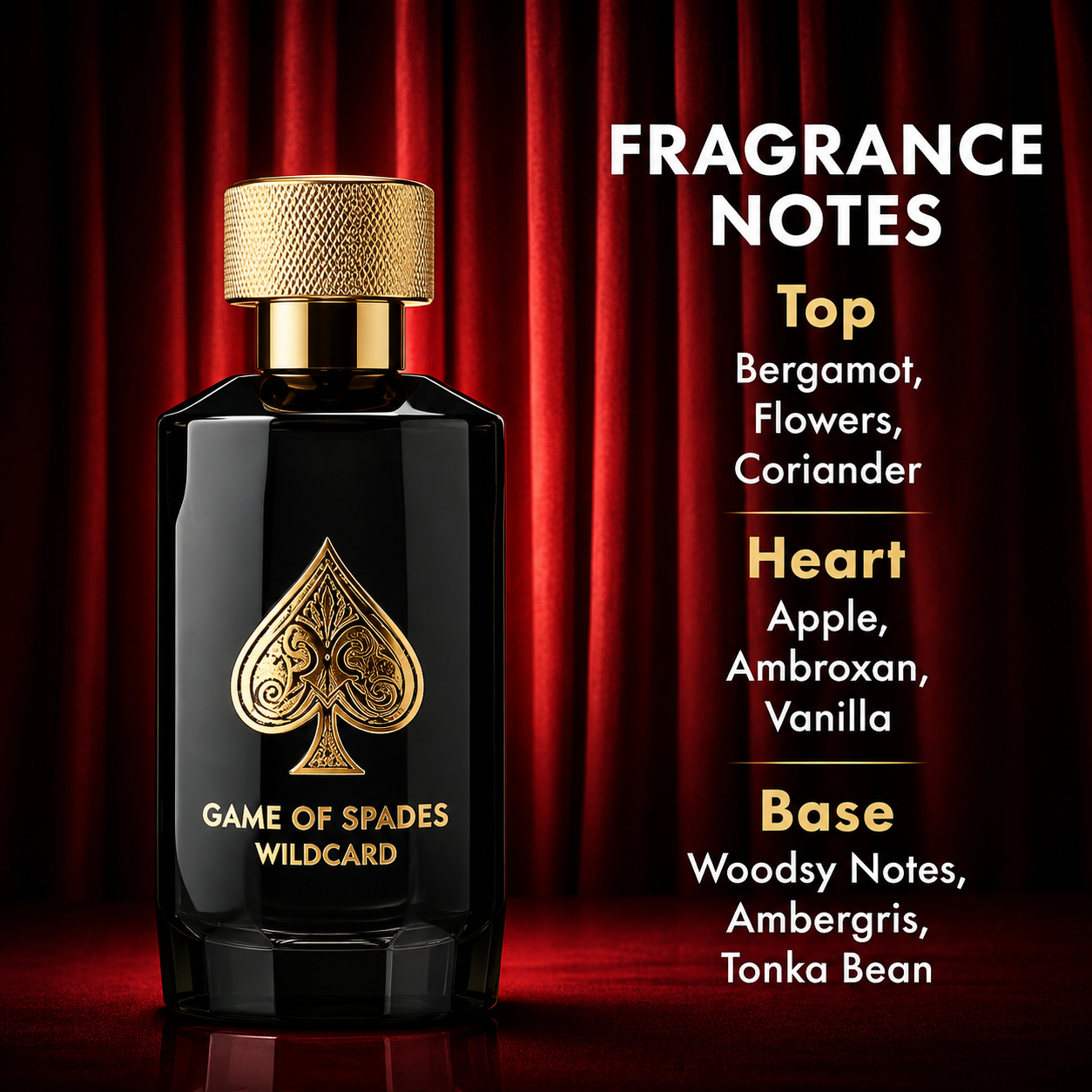 GAME OF SPADES WILCARD EXTRAIT DE PARFUM 3.4FL.OZ|100ML
