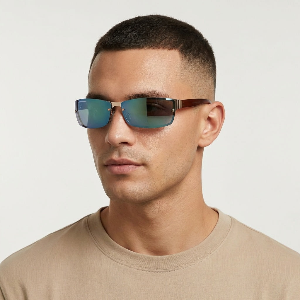 GAFAS DE SOL DEPORTIVAS VERDES SUN120 J3165