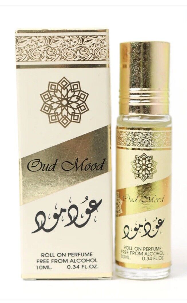 ARD AL ZAAFARAN Oud Mood Roll On Perfume 0.34FL.OZ