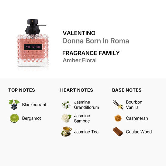 VALENTINO DONNA BORN IN ROMA EDP W 3.4FL.OZ | 100ML
